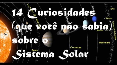 curiosidades sobre os planetas do sistema solar